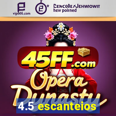 4.5 escanteios